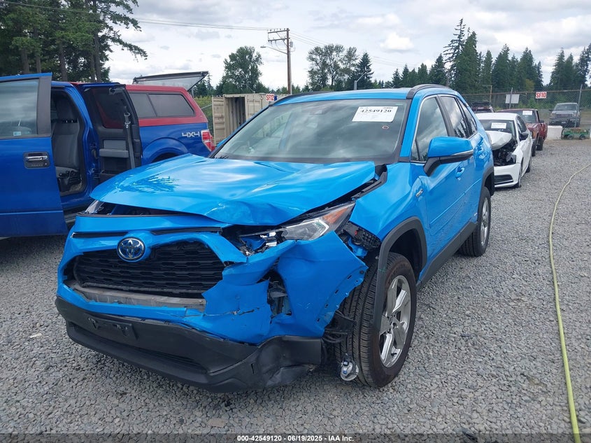2021 TOYOTA RAV4 HYBRID VIN: 4T3B6RFV6MU048392