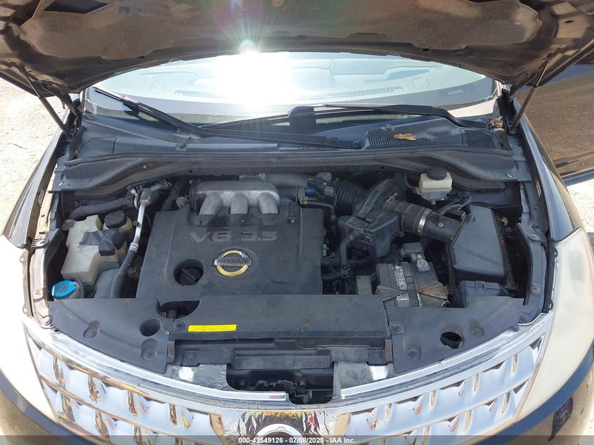 2007 Nissan Murano S VIN: JN8AZ08W77W663984 Lot: 42549126