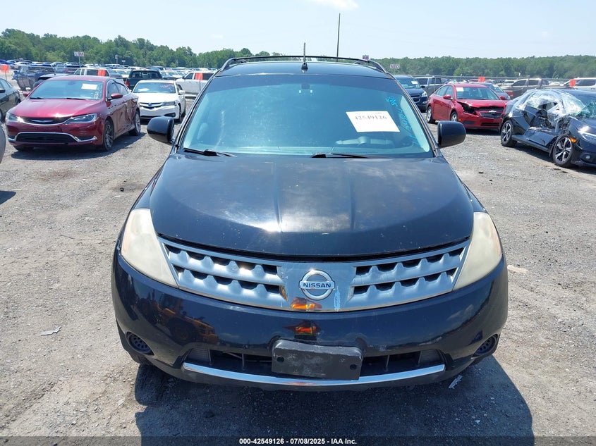 2007 Nissan Murano S VIN: JN8AZ08W77W663984 Lot: 42549126