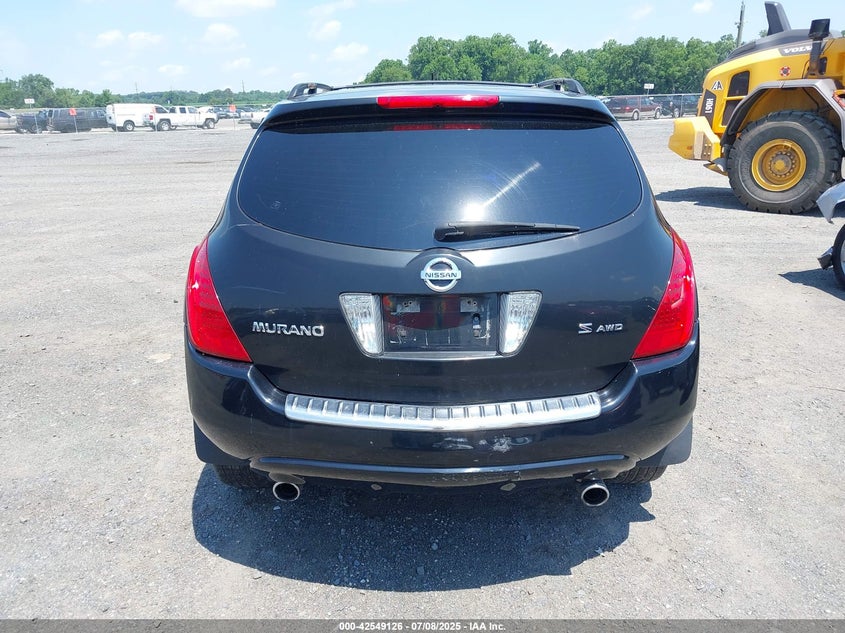 2007 Nissan Murano S VIN: JN8AZ08W77W663984 Lot: 42549126