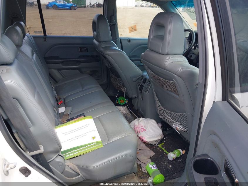 2005 Honda Pilot Ex-L VIN: 5FNYF18665B002893 Lot: 42549140