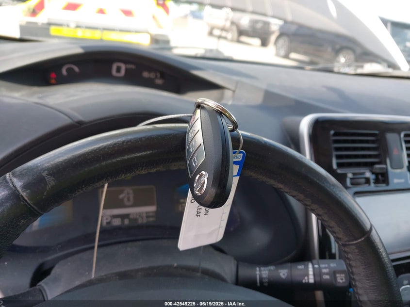 2016 NISSAN LEAF VIN: 1N4BZ0CPXGC306709