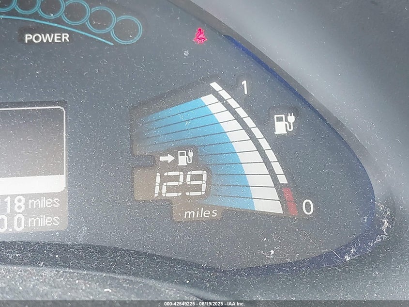 2016 NISSAN LEAF VIN: 1N4BZ0CPXGC306709