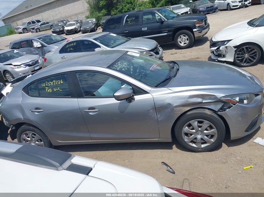 2015 MAZDA MAZDA3 I SPORT - JM1BM1U73F1269512