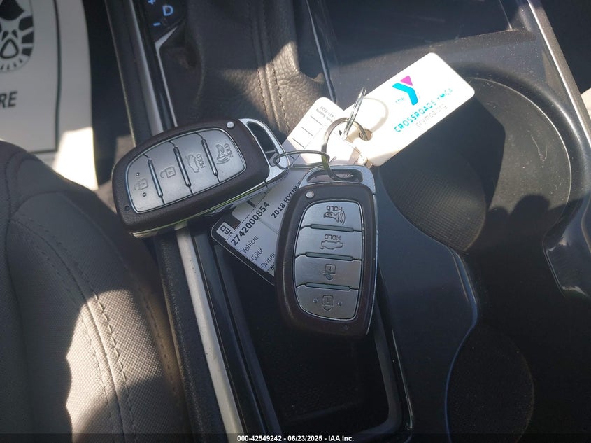 VIN 5NPE34AF7JH659477 2018 HYUNDAI SONATA SEL