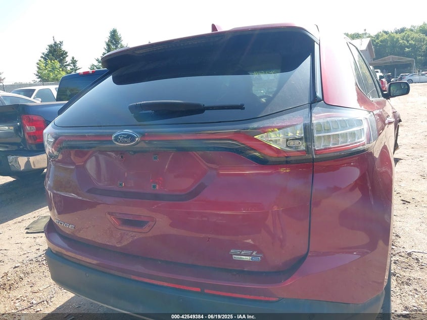 2015 FORD EDGE SEL - 2FMTK4J90FBC30474