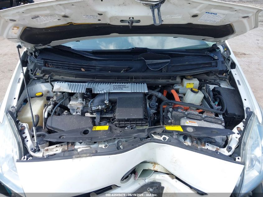 2010 Toyota Prius Iii VIN: JTDKN3DU6A1017857 Lot: 42549478