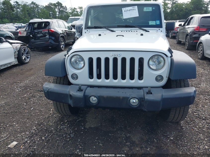 2016 JEEP WRANGLER UNLIMITED SPORT - 1C4HJWDG7GL166003