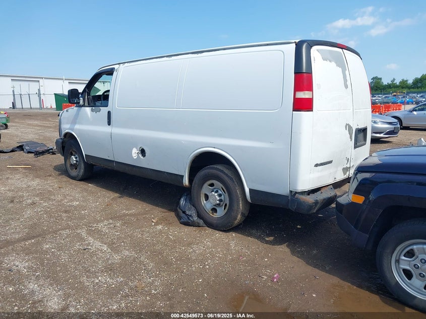 2009 CHEVROLET EXPRESS 2500 VIN: 1GCGG25C191184204
