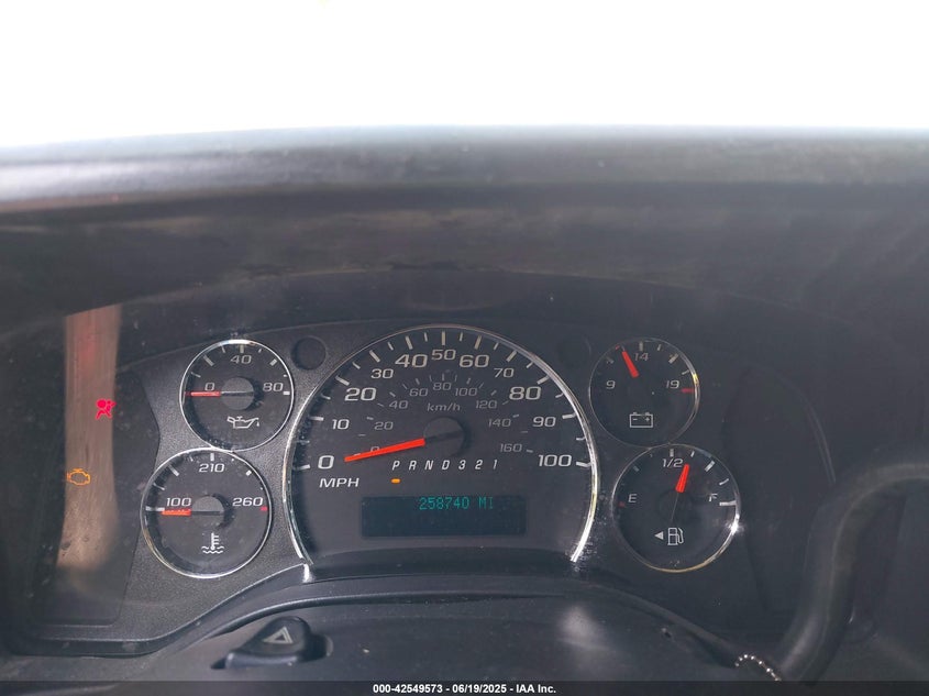 2009 CHEVROLET EXPRESS 2500 VIN: 1GCGG25C191184204