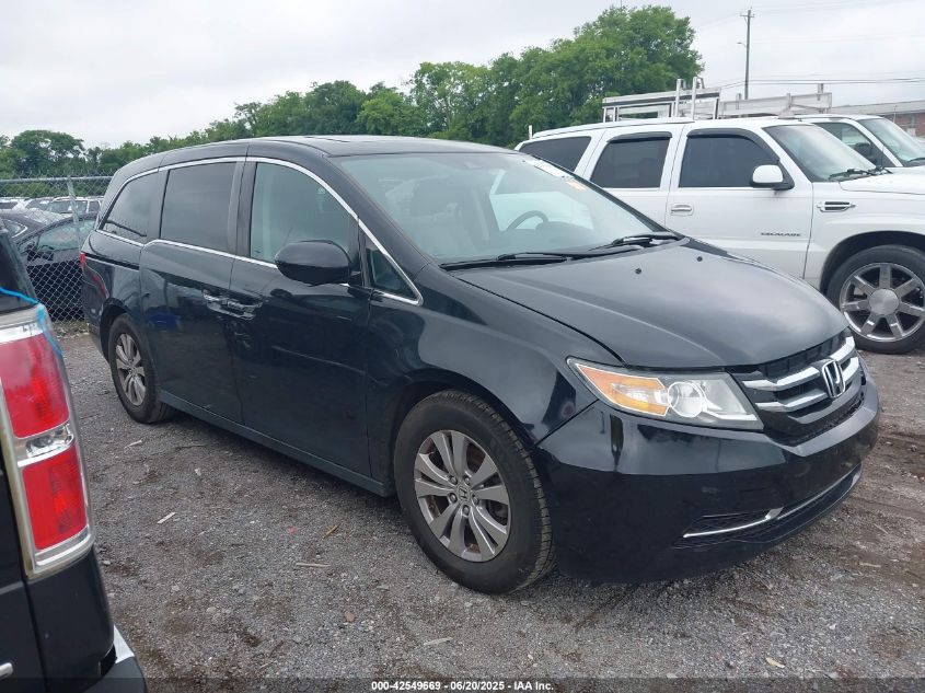 2016 Honda Odyssey Ex-L VIN: 5FNRL5H62GB152667 Lot: 42549669