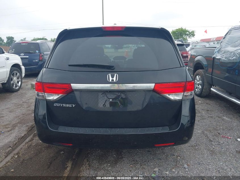 2016 Honda Odyssey Ex-L VIN: 5FNRL5H62GB152667 Lot: 42549669