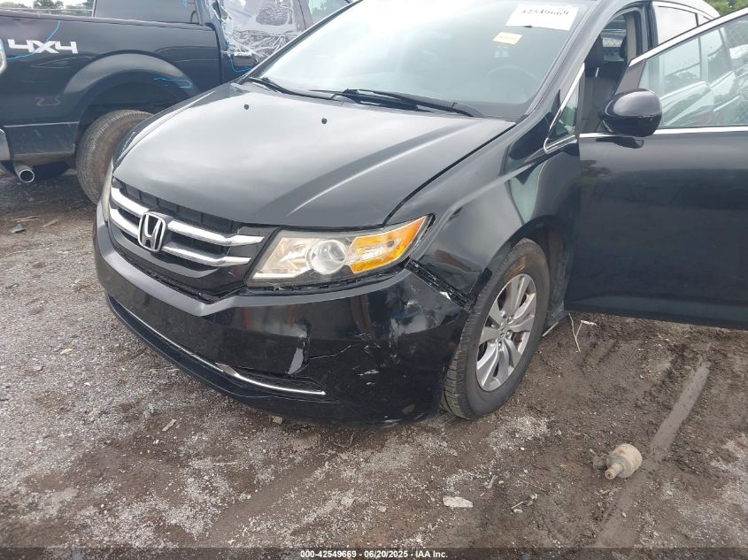 2016 Honda Odyssey Ex-L VIN: 5FNRL5H62GB152667 Lot: 42549669