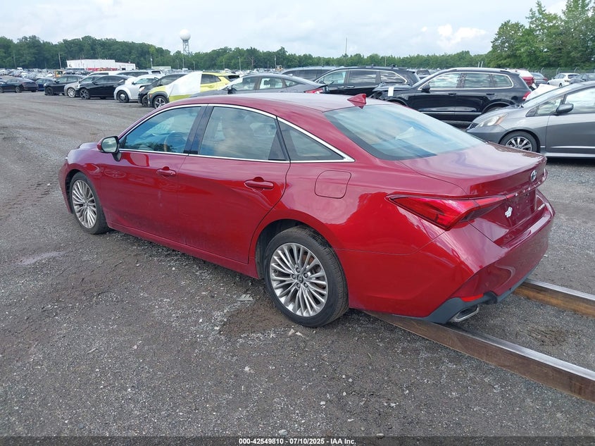 Vin: 4t1dz1fb8lu044021, lot: 43042659, toyota avalon limited 20203