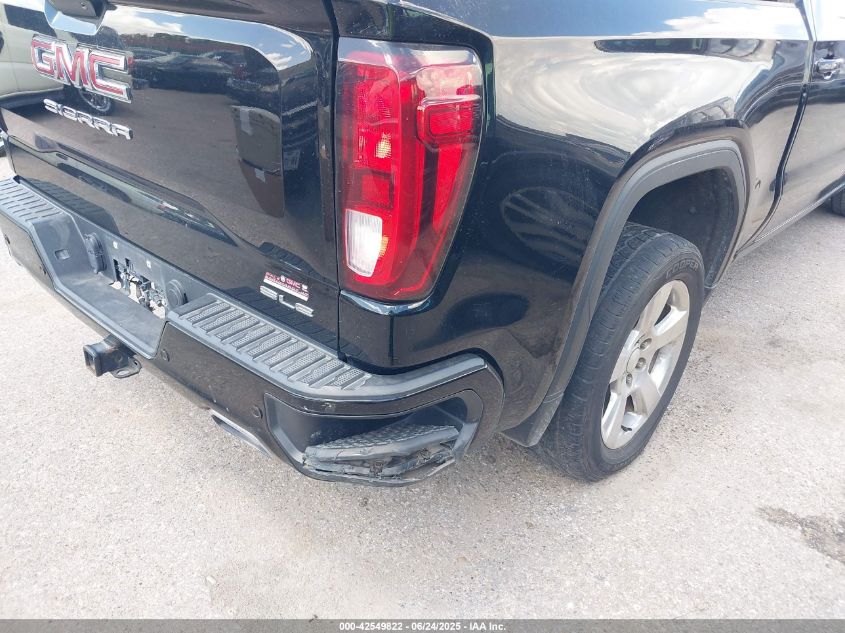 2020 GMC Sierra 1500 2Wd Short Box Sle VIN: 3GTP8BED8LG273654 Lot: 42549822