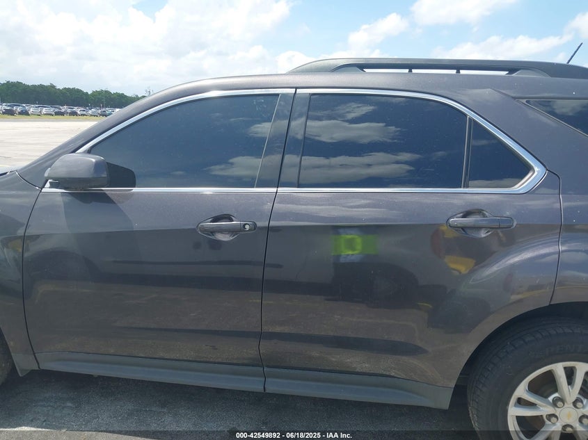 2016 CHEVROLET EQUINOX VIN: 2GNALCEK5G6192788