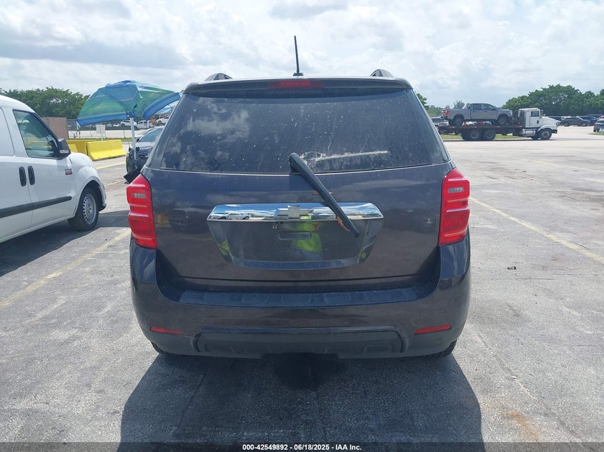2016 CHEVROLET EQUINOX VIN: 2GNALCEK5G6192788