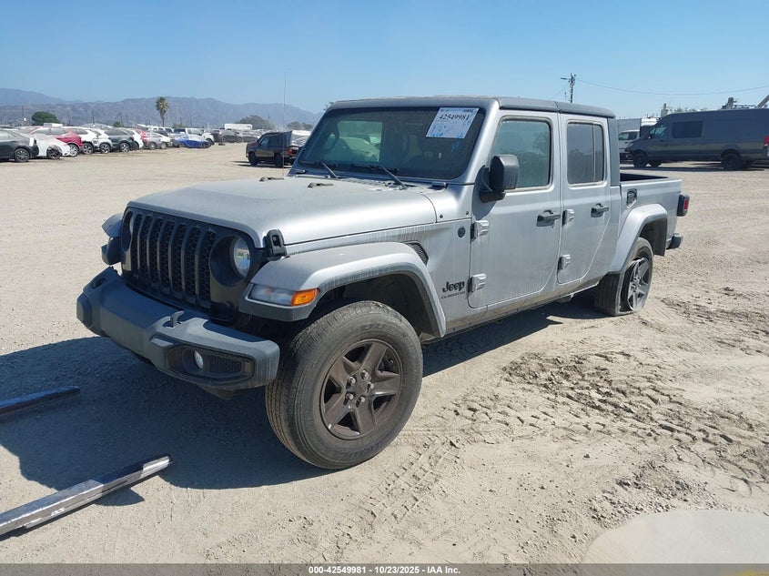 Vin: 1c6hjtag0ml572629, lot: 43042830, jeep gladiator california edition 4x4 20212