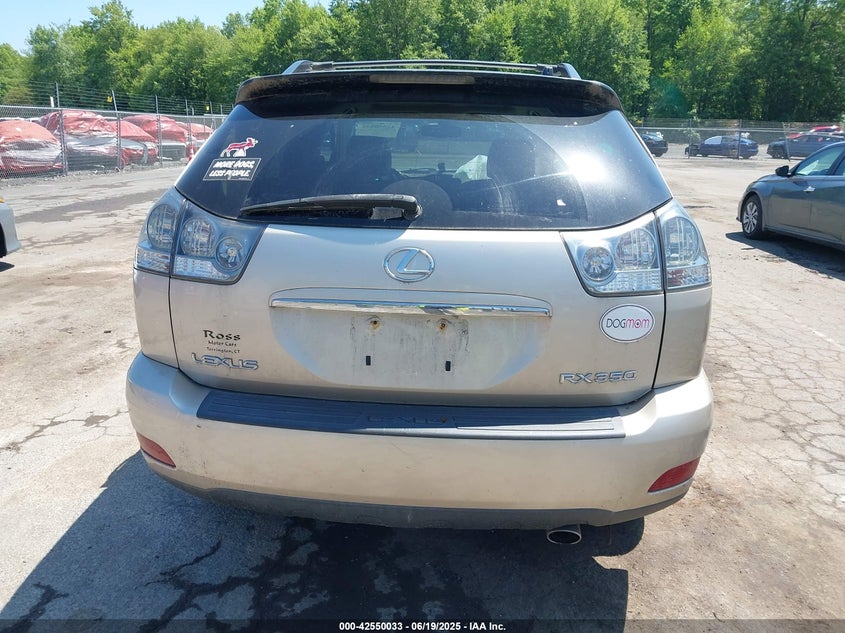 2007 LEXUS RX 350 VIN: 2T2HK31U97C028181
