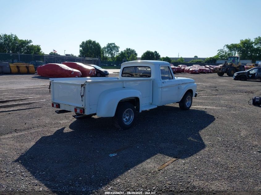 F10VK808641 1966 FORD F100 photo no. 4