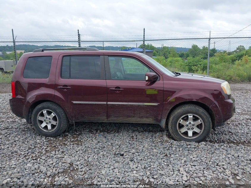 2009 HONDA PILOT VIN: 5FNYF38839B008007