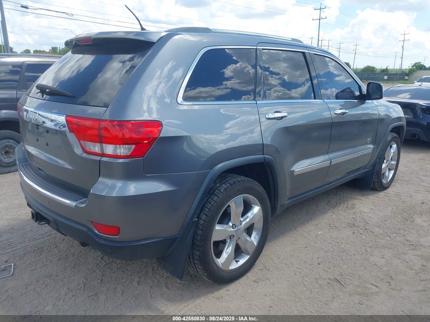 Vin: 1c4rjfct5cc232948, lot: 43043679, jeep grand cherokee overland 20124