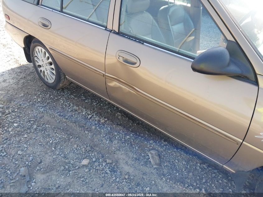 1998 Mercury Tracer Ls VIN: 3MEFM15P0WR602804 Lot: 42550847