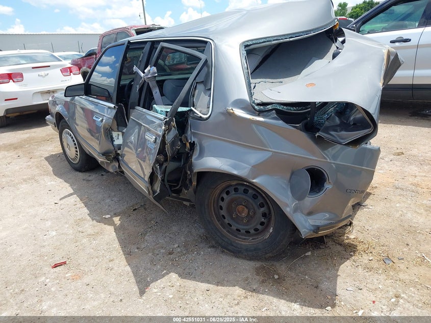 1992 Buick Century Special grey sedan gasoline 1G4AG54N4N6458109 photo #4
