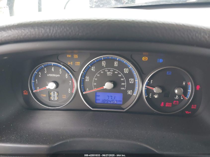 2008 Hyundai Santa Fe Limited/Se VIN: 5NMSH73E98H195027 Lot: 42551033