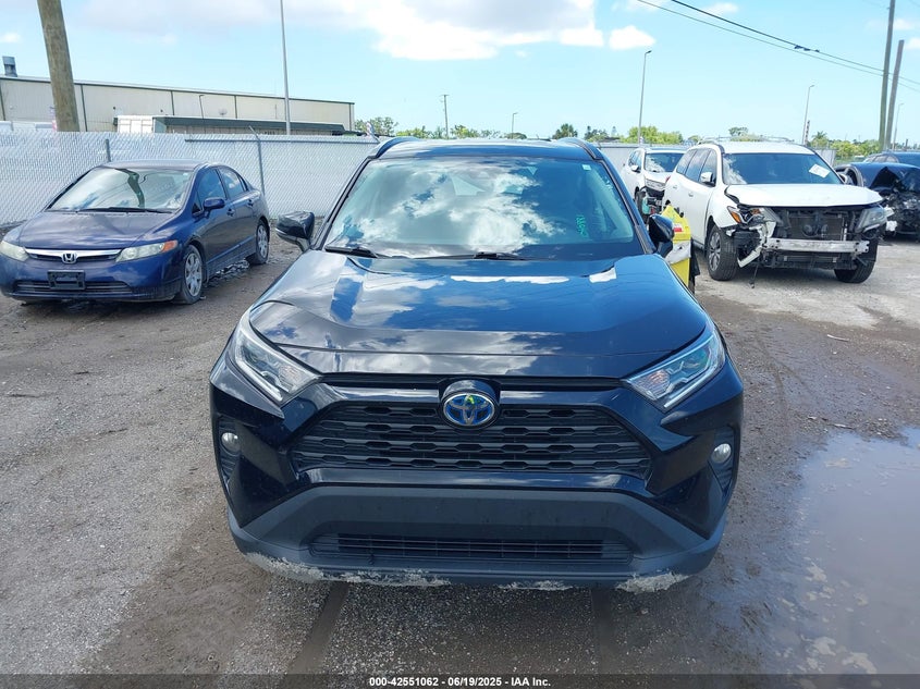 2021 TOYOTA RAV4 HYBRID XLE - 4T3RWRFV5MU040881