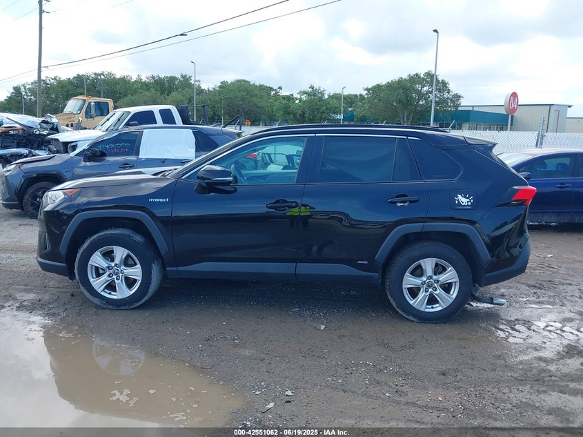 2021 TOYOTA RAV4 HYBRID XLE - 4T3RWRFV5MU040881