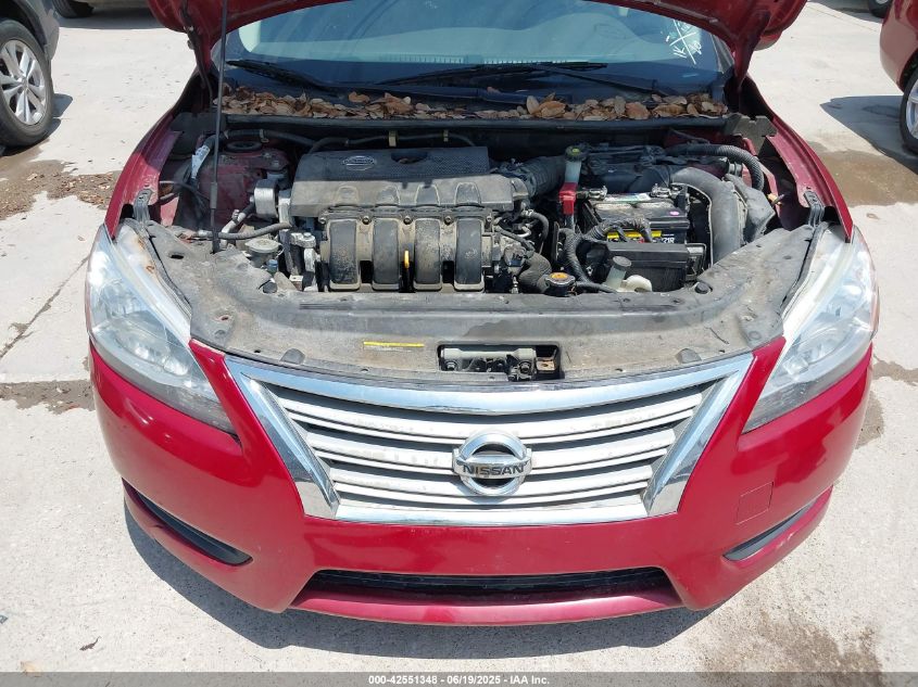 2014 Nissan Sentra S VIN: 3N1AB7AP5EY233262 Lot: 42551348