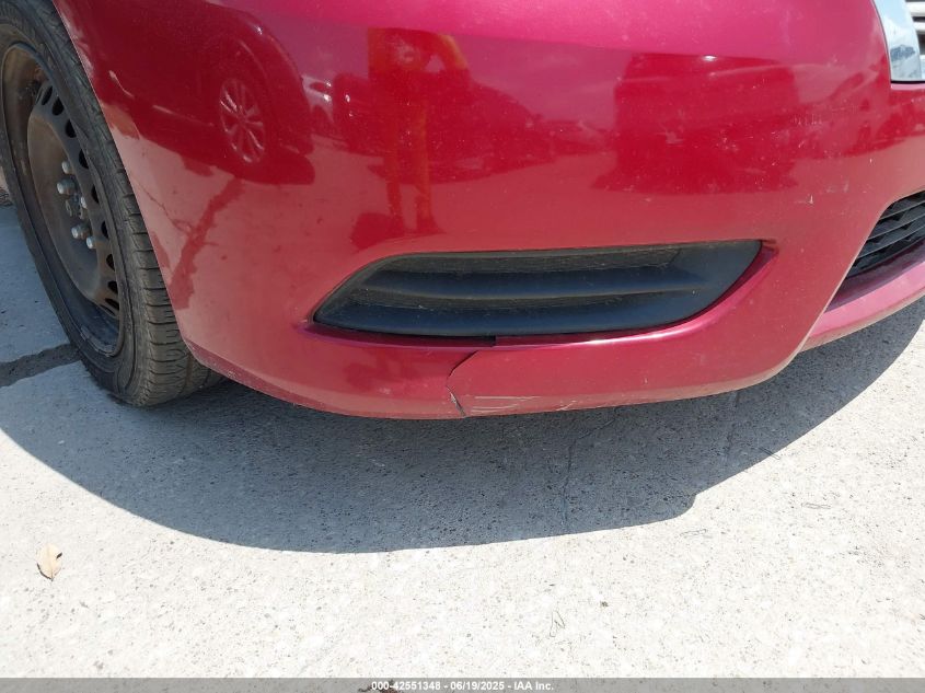 2014 Nissan Sentra S VIN: 3N1AB7AP5EY233262 Lot: 42551348