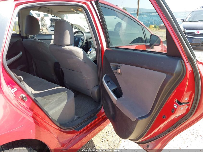 2012 Toyota Prius Two VIN: JTDKN3DU6C1528505 Lot: 42551453