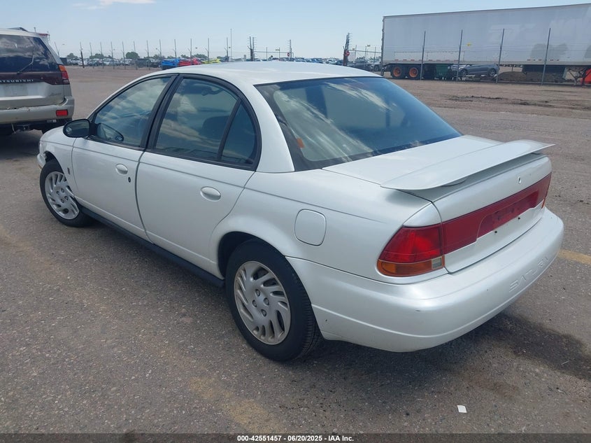 1998 Saturn Sl2 white sedan gasoline 1G8ZK527XWZ291680 photo #4