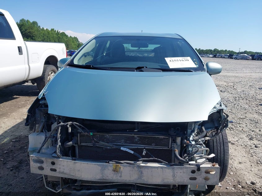 2012 Toyota Prius Three VIN: JTDKN3DU0C1568031 Lot: 42551630