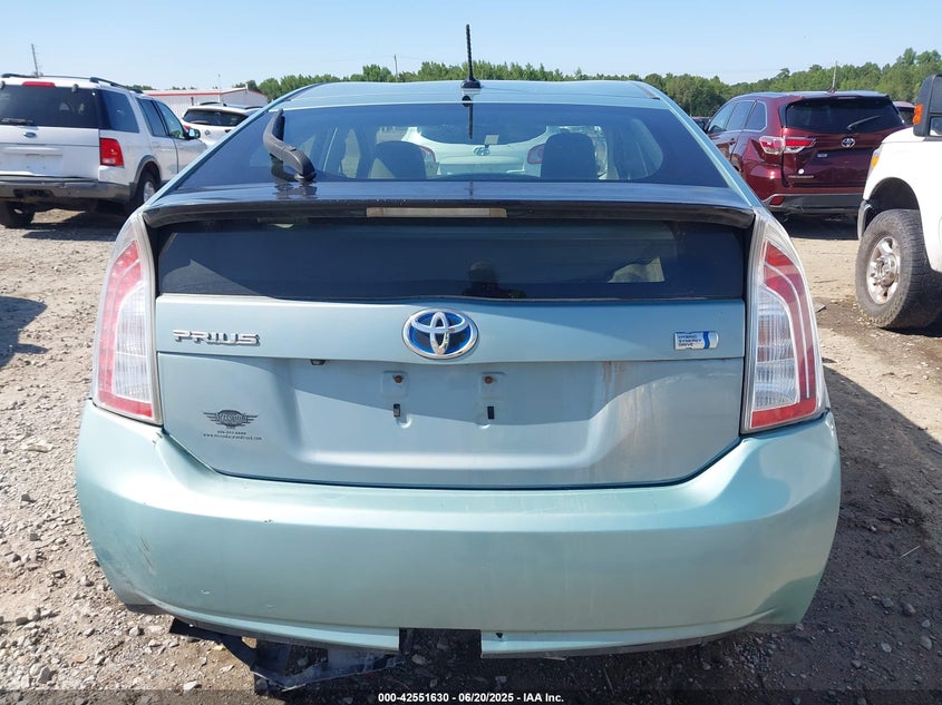 2012 Toyota Prius Three VIN: JTDKN3DU0C1568031 Lot: 42551630