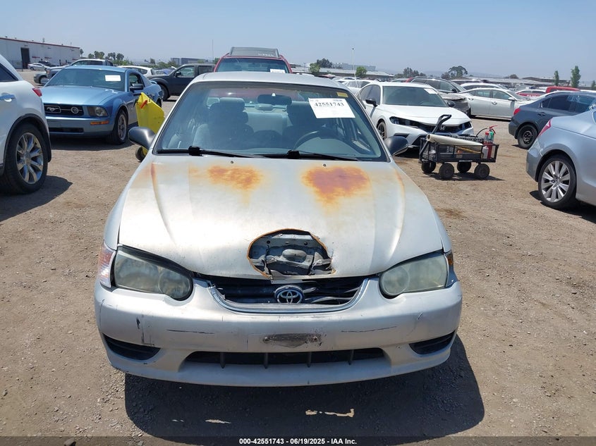 2001 Toyota Corolla Ce VIN: 1NXBR12E31Z452253 Lot: 42551743