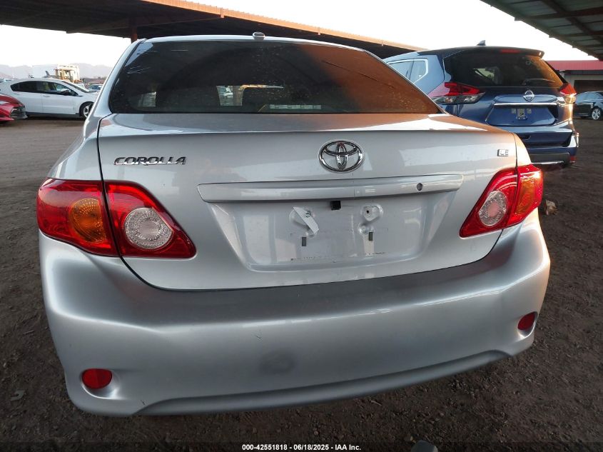 2010 Toyota Corolla Le VIN: 1NXBU4EE6AZ318879 Lot: 42551818
