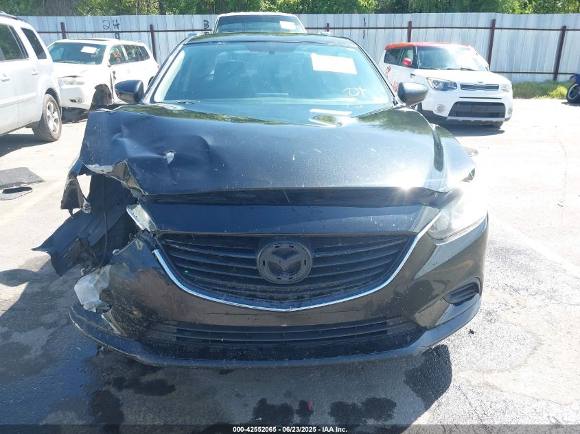 2016 Mazda Mazda6 I Sport VIN: JM1GJ1U56G1425458 Lot: 42552065