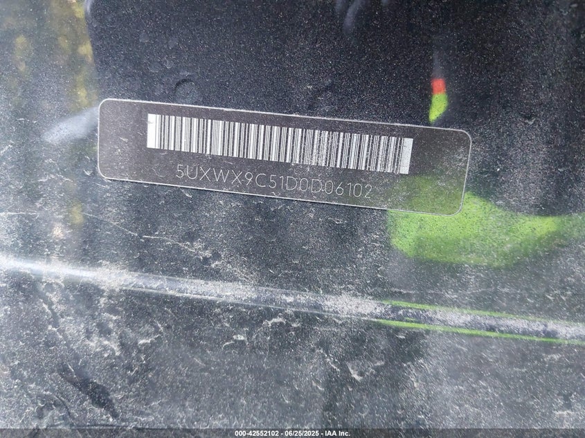 2013 BMW X3 XDRIVE28I - 5UXWX9C51D0D06102