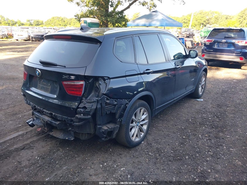 2013 BMW X3 XDRIVE28I - 5UXWX9C51D0D06102