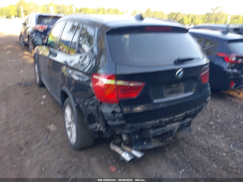2013 BMW X3 XDRIVE28I - 5UXWX9C51D0D06102