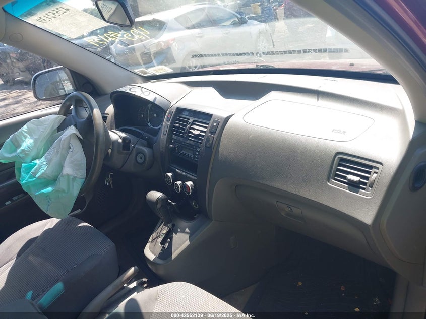 2007 HYUNDAI TUCSON VIN: KM8JM12B77U633414