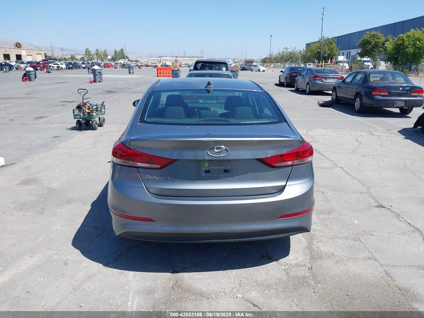 2017 Hyundai Elantra Value Edition VIN: KMHD84LF0HU327211 Lot: 42552188