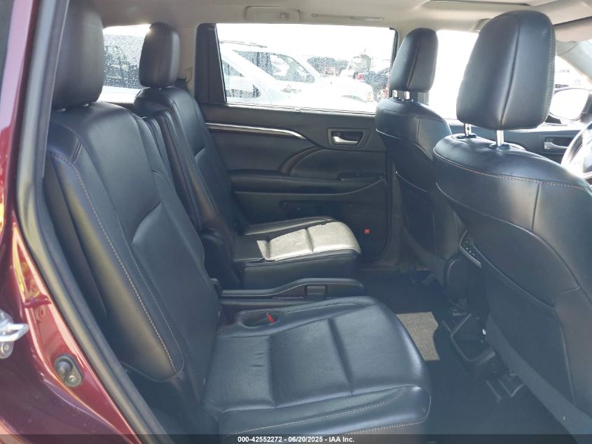2016 Toyota Highlander Limited V6 VIN: 5TDYKRFH1GS170535 Lot: 42552272