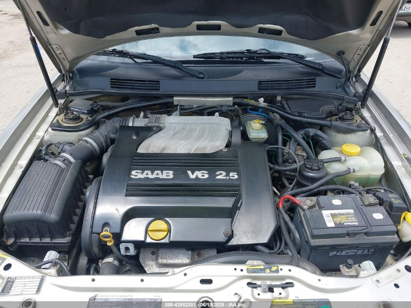 1996 Saab 900 Se VIN: YS3DF78V3T7001155 Lot: 42552301