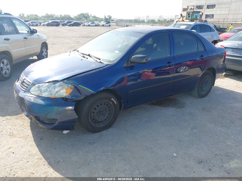2006 TOYOTA COROLLA VIN: JTDBR32E560073186
