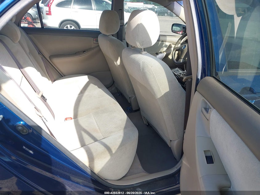 2006 TOYOTA COROLLA VIN: JTDBR32E560073186