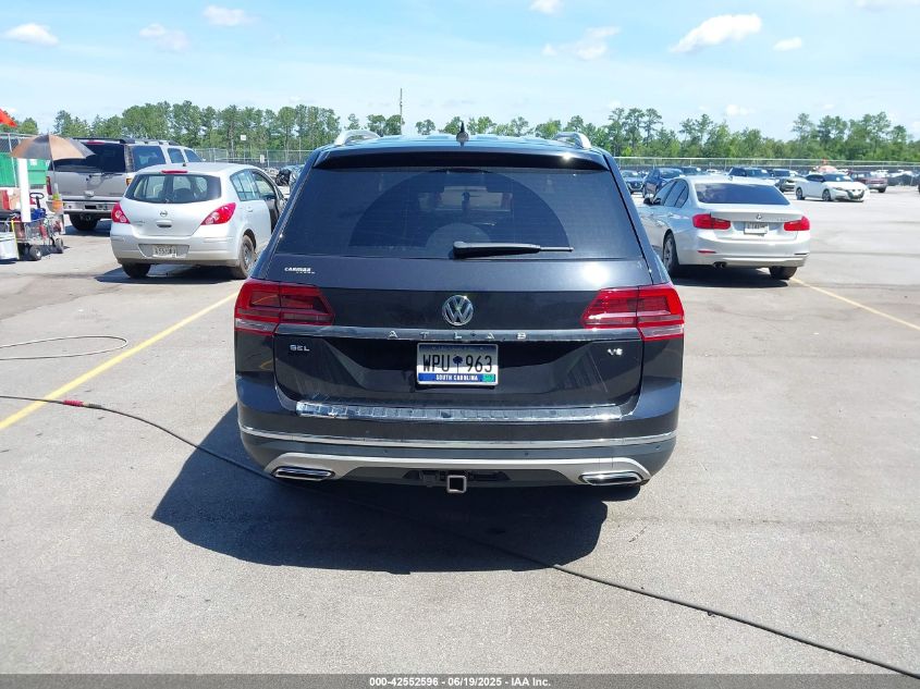 2019 Volkswagen Atlas 3.6L V6 Sel VIN: 1V2ER2CAXKC554917 Lot: 42552596